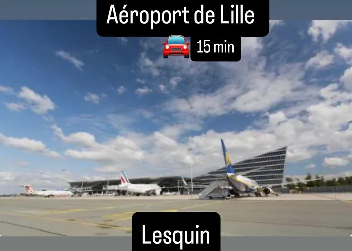 L'appart Lille Metropole Arena Apartman Villeneuve d'Ascq